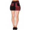 Punk Women Shorts Gothic Fashion Banned Badass Babes Shorts Women Skirt 